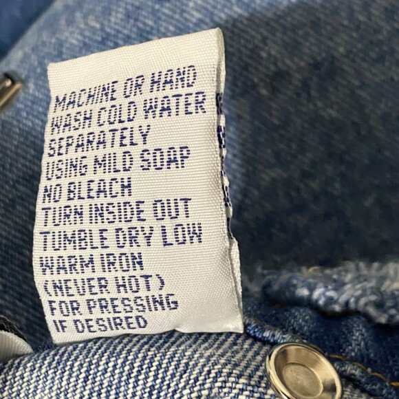 Carolina Blues Embellished Womens Jeans Size 12 Hippie Boho Patchwork Vintage - Picture 6 of 7